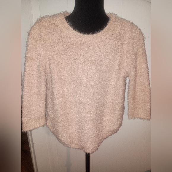 new directions Sweaters - New Directions Soft Beige Women's Sweater